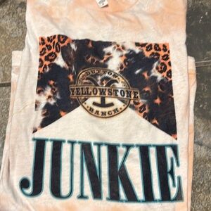 Bella Canvas XL Yellowstone Junkie Tshirt